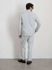 Men | Mill Blazer | Seersucker Light Blue
