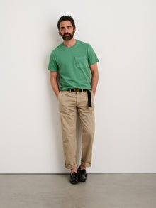 Men | Vintage Wash Pocket Tee | Pine Green