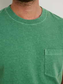 Men | Vintage Wash Pocket Tee | Pine Green
