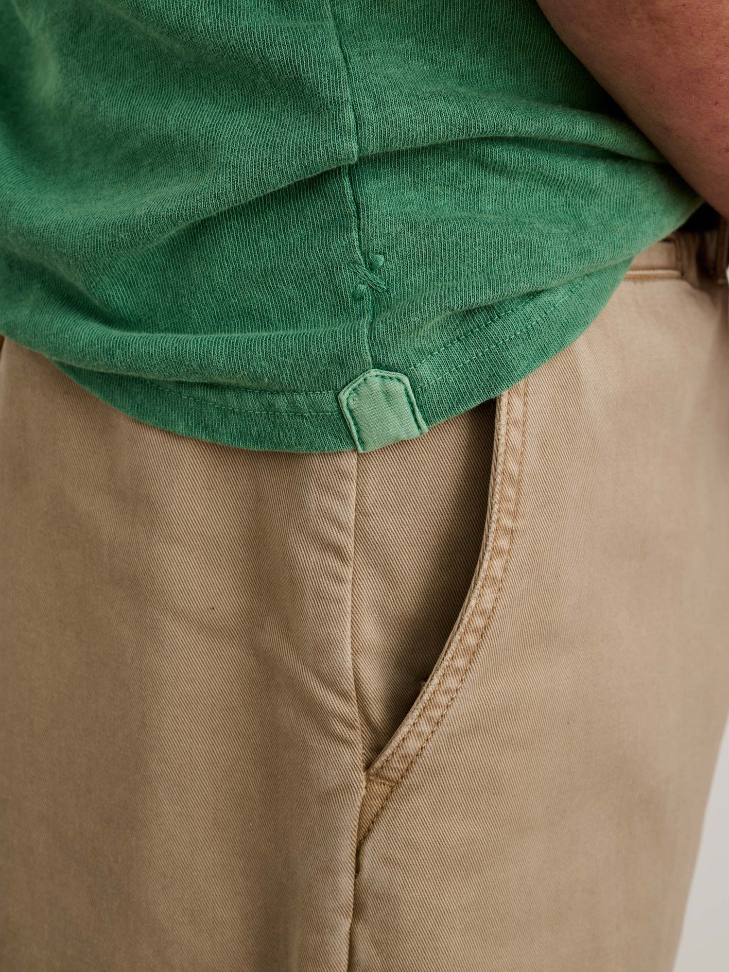 Men | Vintage Wash Pocket Tee | Pine Green