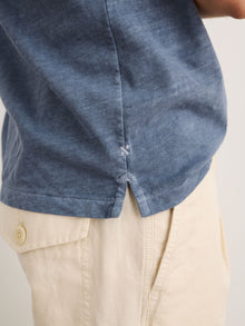 Men | Vintage Wash Polo | Faded Blue
