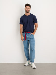 Men | Standard Tee | Slub Cotton Navy