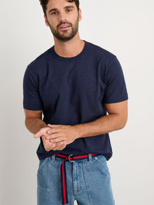 Men | Standard Tee | Slub Cotton Navy