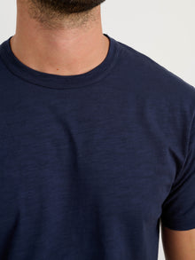 Men | Standard Tee | Slub Cotton Navy