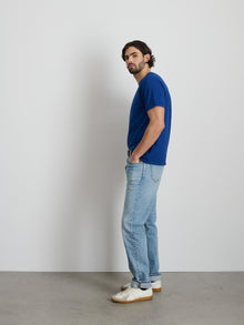 Men | Standard T-Shirt | Slub Cotton Cobalt