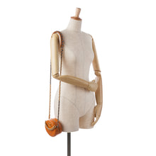 Chanel | Pre-Owned Lambskin 19 Round Clutch with Chain | Brown