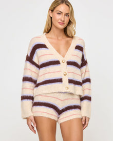 Montauk Cardigan | Prep School Stripe