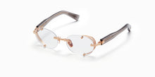 Unisex | Monsieur Optical | White Gold - Crystal Grey | Clear