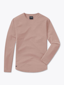 Mens | AO Long Sleeve Curve-Hem Tee | Signature-Fit PYCA Pro | Mountain Mist