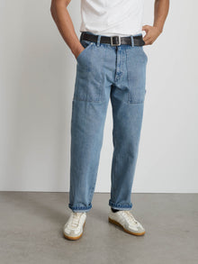 Men | Painter Pant in Vintage Wash Denim | Vintage Wash