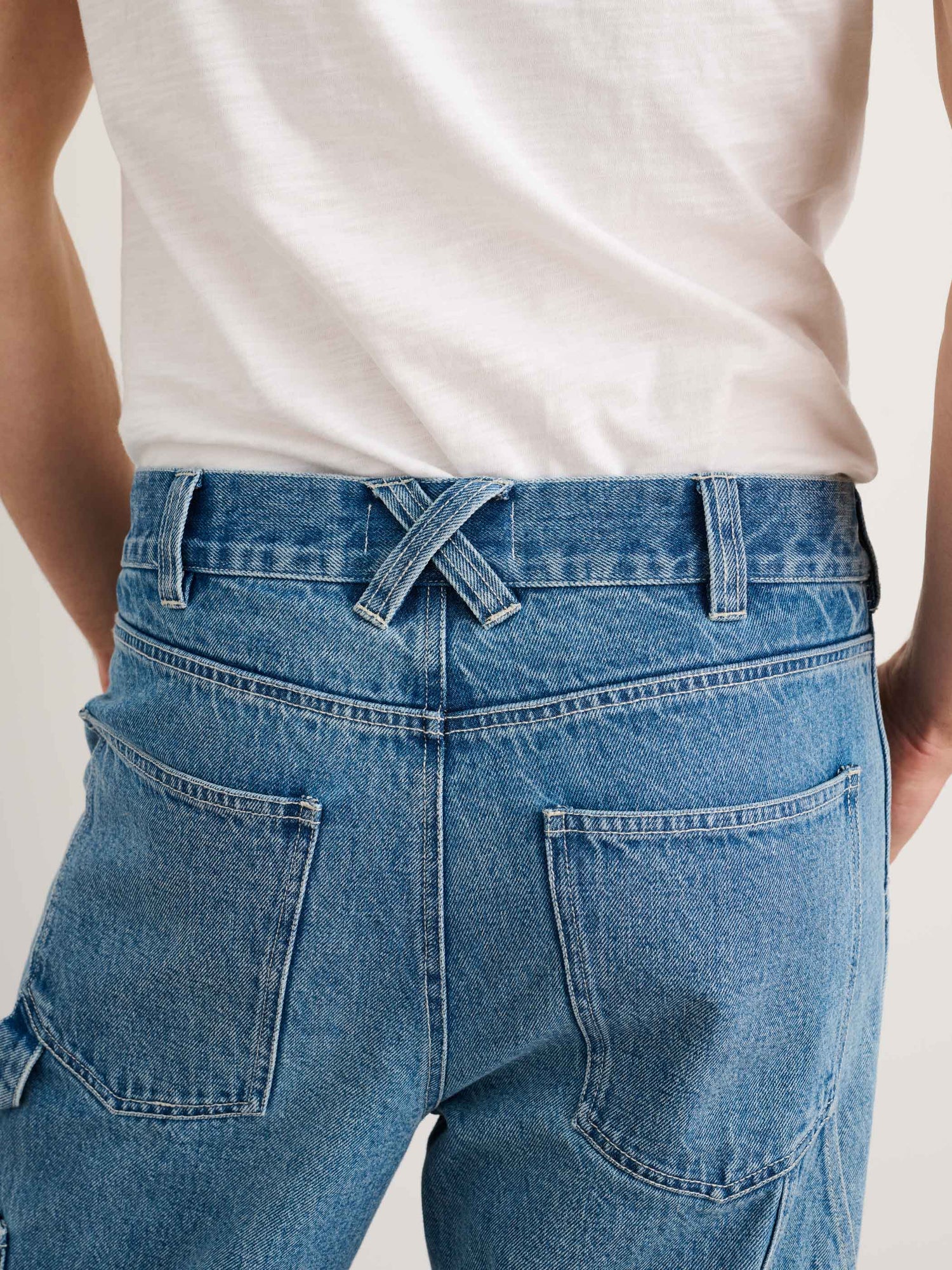Men | Painter Pant in Vintage Wash Denim | Vintage Wash