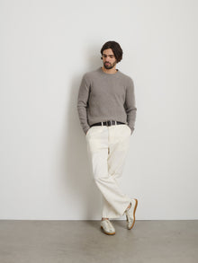Men | Jordan Sweater | Marled Cashmere Marled Granite