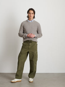 Men | Jordan Sweater | Marled Cashmere Marled Granite