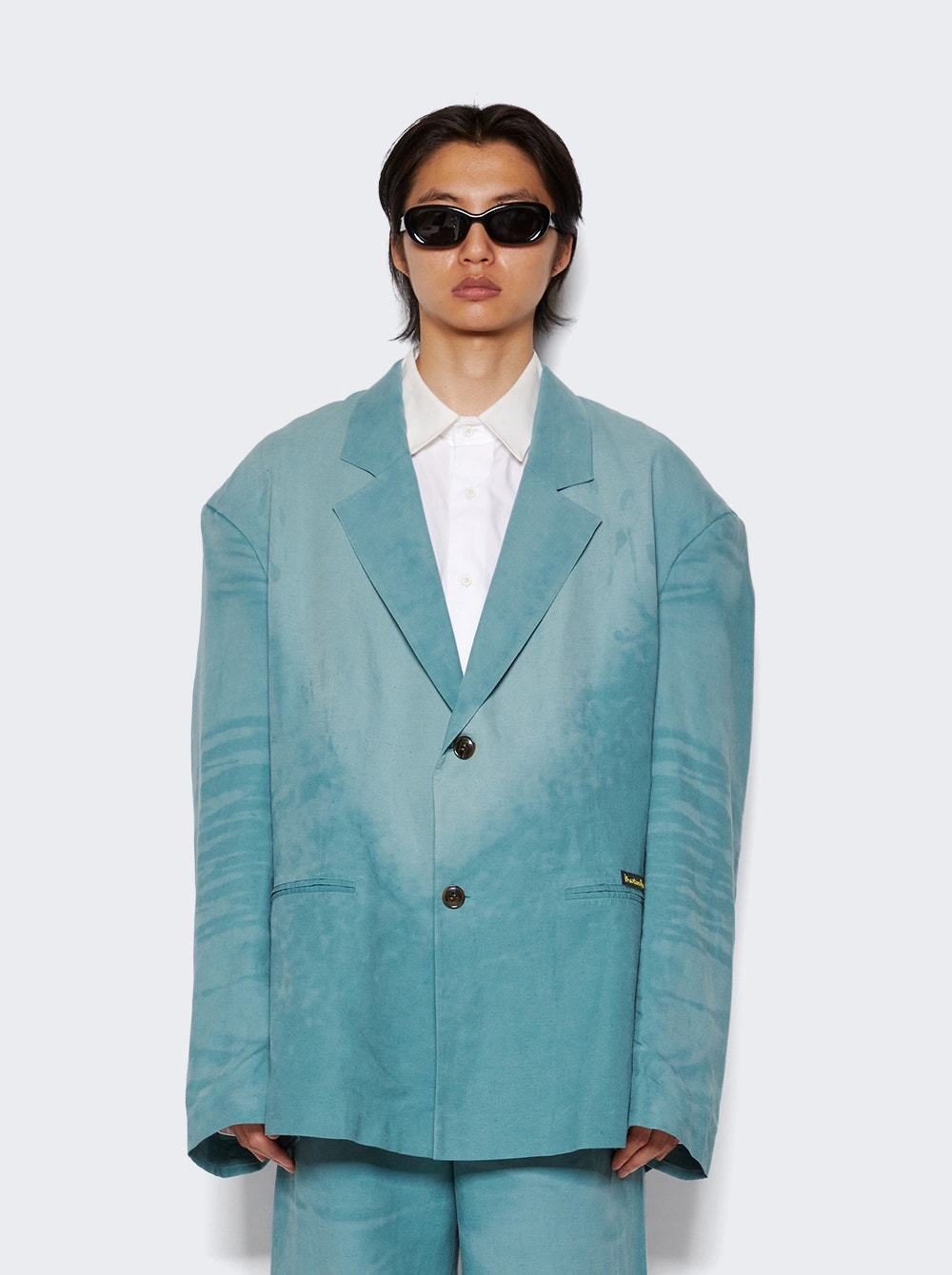 Martine Rose | Single Breasted Jacket | Teal