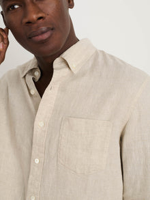 Men | Mill Shirt | Flax Linen Flax
