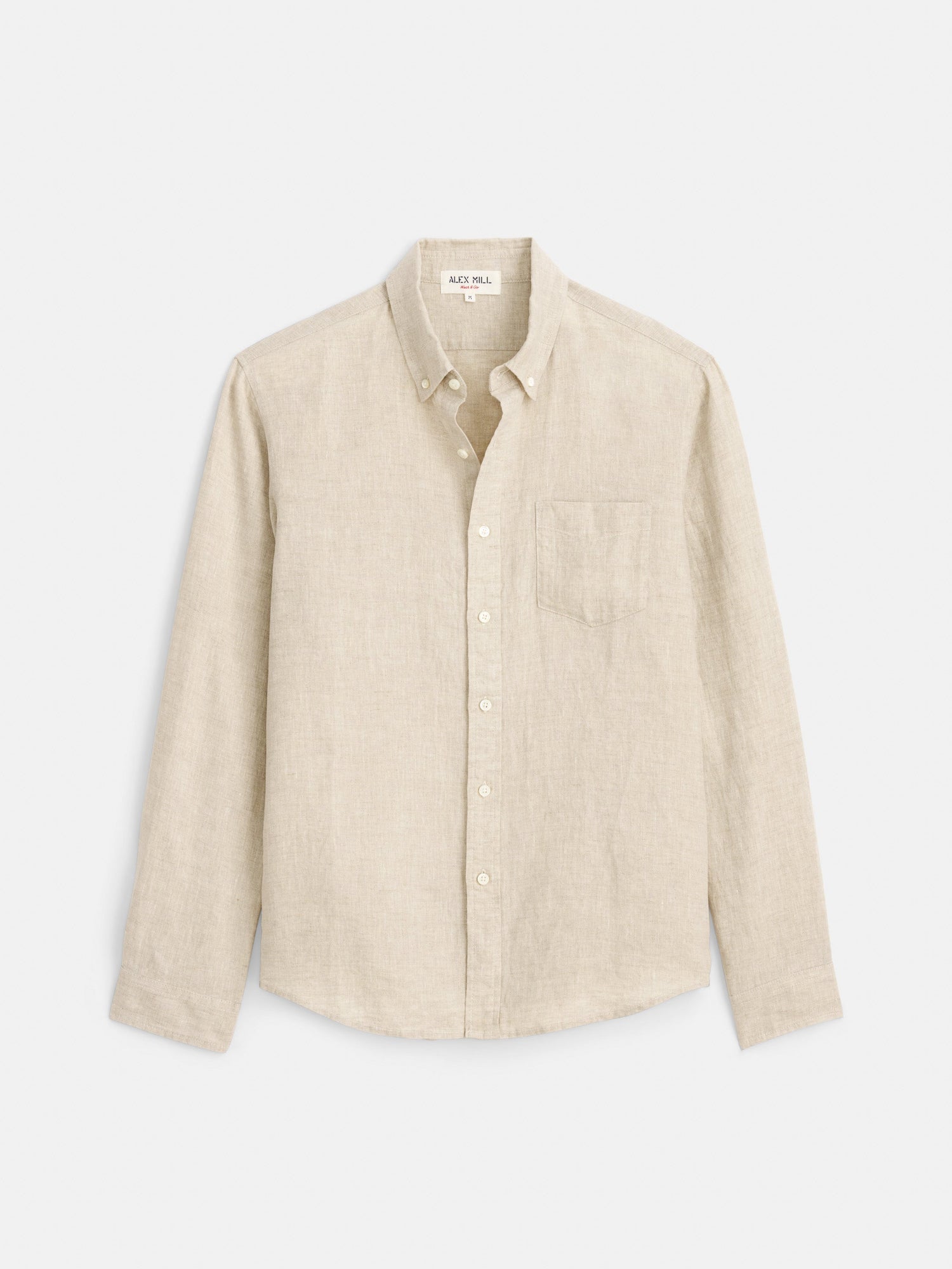 Men | Mill Shirt | Flax Linen Flax