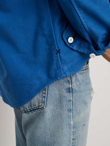 Men | Highland Shirt | Chamois Washed Cobalt