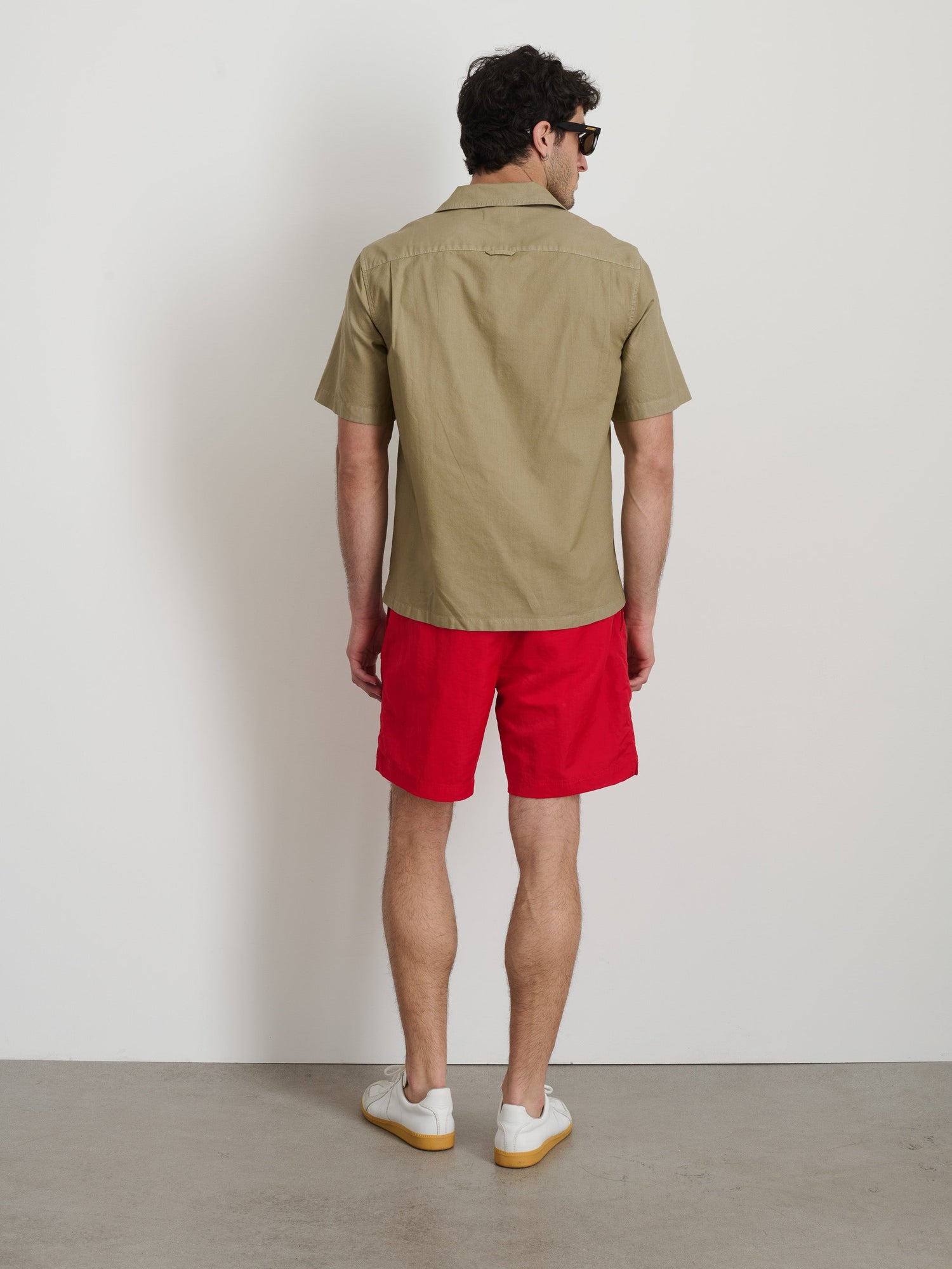 Men | Utility Camp Shirt | Lightweight Twill Khaki