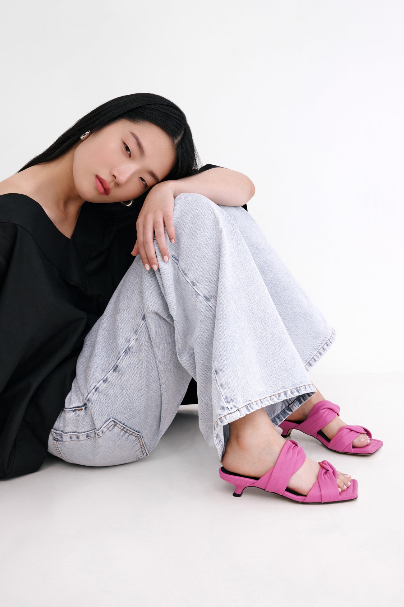 Solana Sandals | Hot Pink