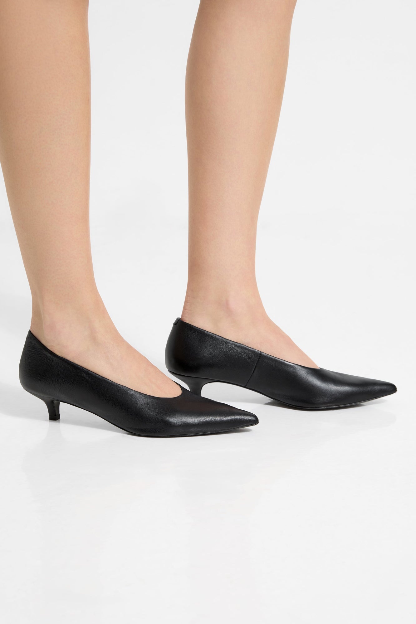 Grant Kitten Heels | Black