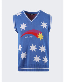 MSFTSrep | Men | Knitted Gilet Vest | Multicolor