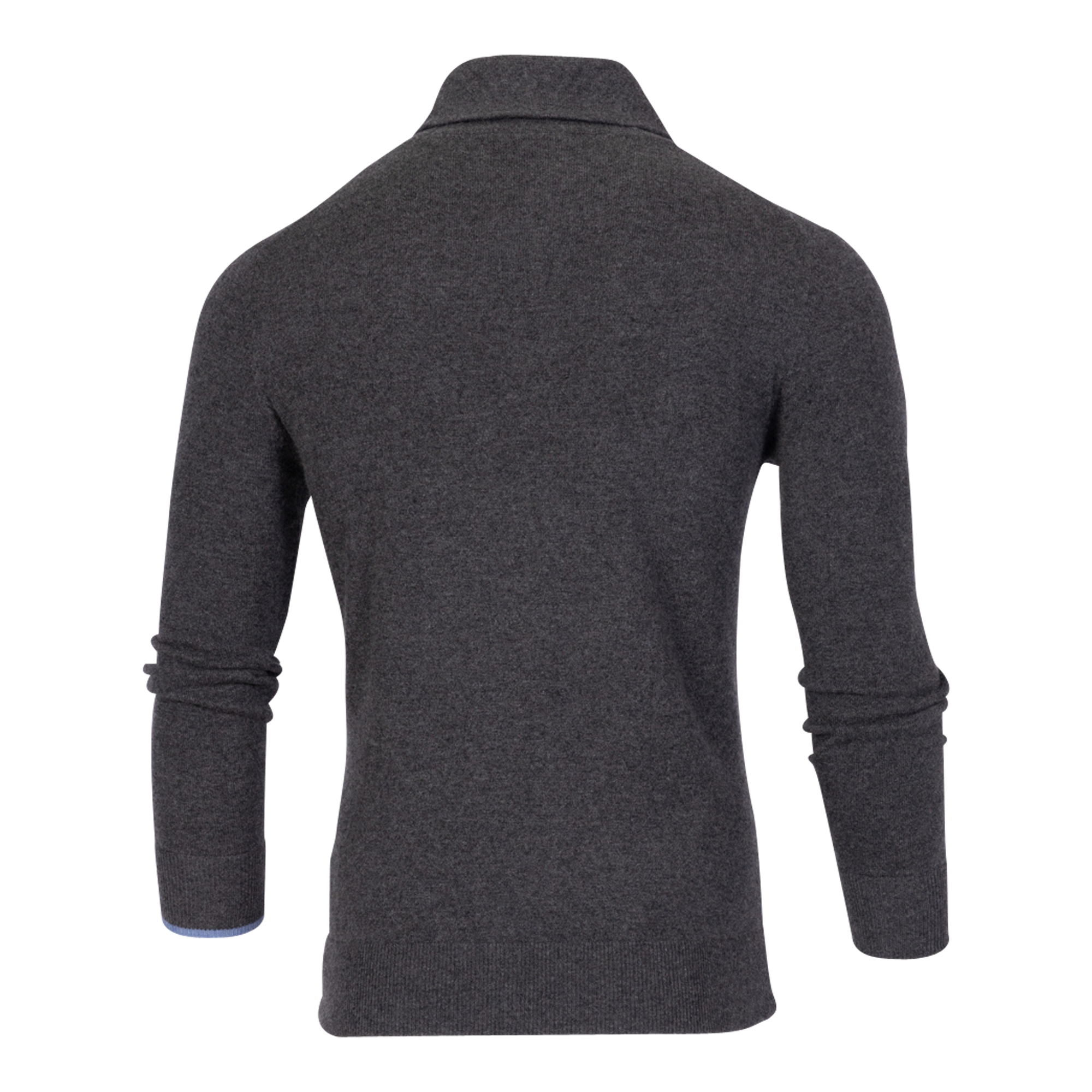 Men | Narragansett Shawl Sweater | Dark Grey Heather