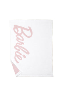 CozyChic Barbie Blanket | Sea Salt/Dusty Rose
