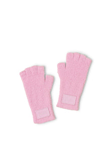 Womens | CozyChic Barbie Fingerless Gloves | Barbie Pink