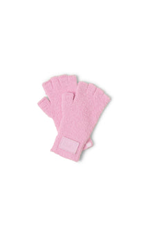 Womens | CozyChic Barbie Fingerless Gloves | Barbie Pink