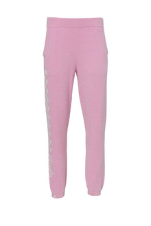 Womens | Cozychic Ultra Lite Checkered Barbie Jogger | Barbie Pink