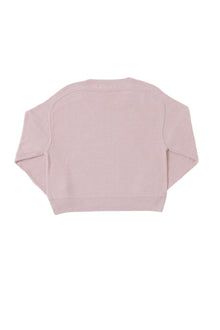 Youth | CozyChic Ultra Lite Barbie Pullover | Dusty Rose/White