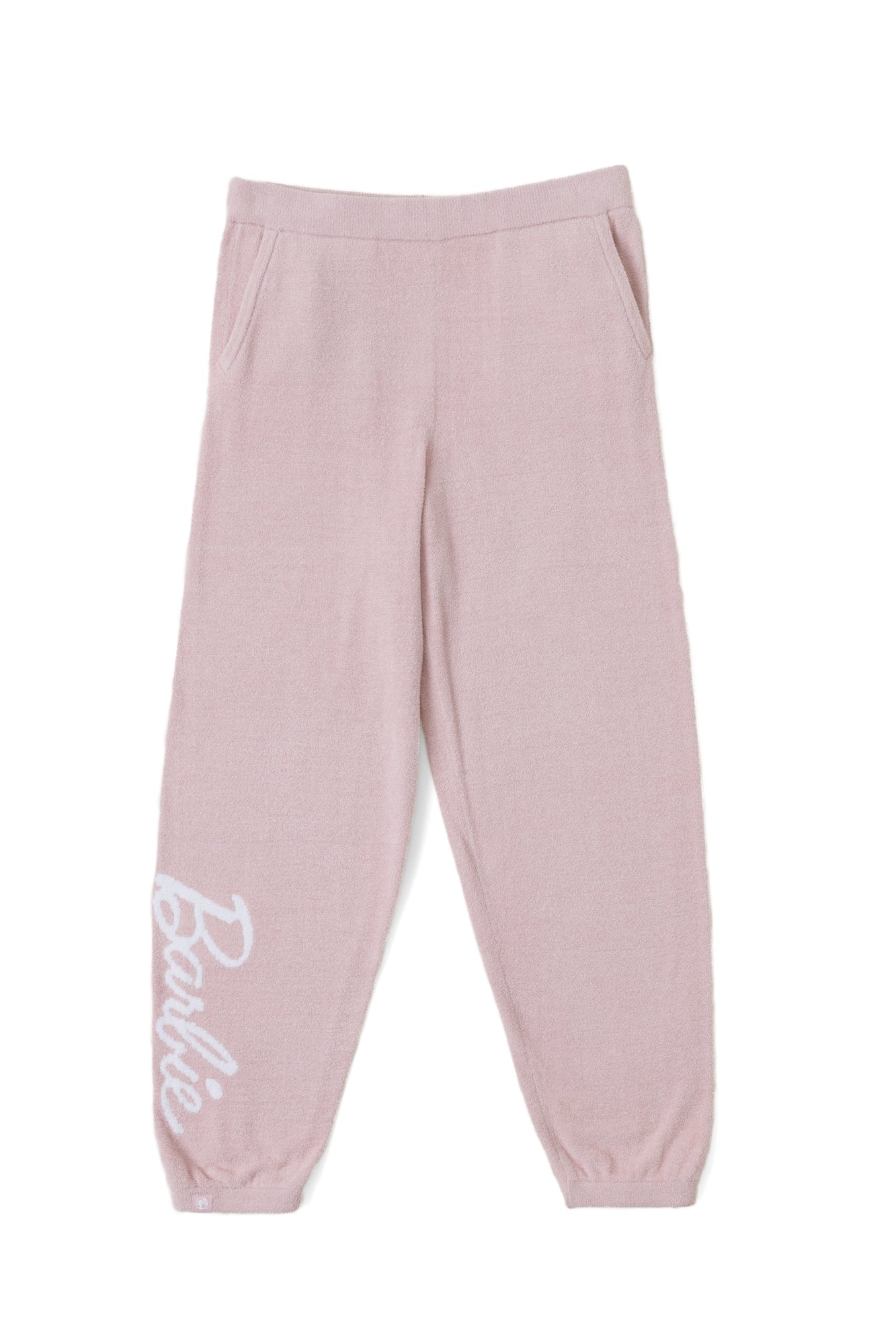 Youth | CozyChic Ultra Lite Barbie Jogger | Dusty Rose/White
