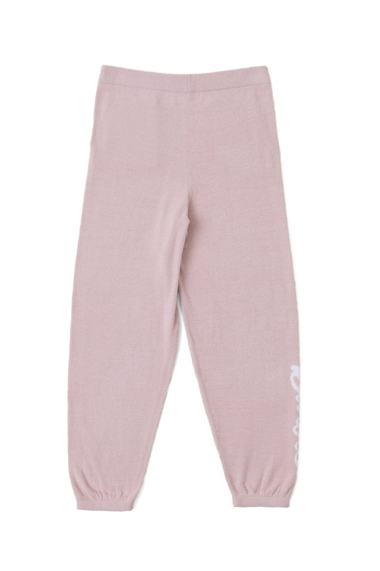 Youth | CozyChic Ultra Lite Barbie Jogger | Dusty Rose/White