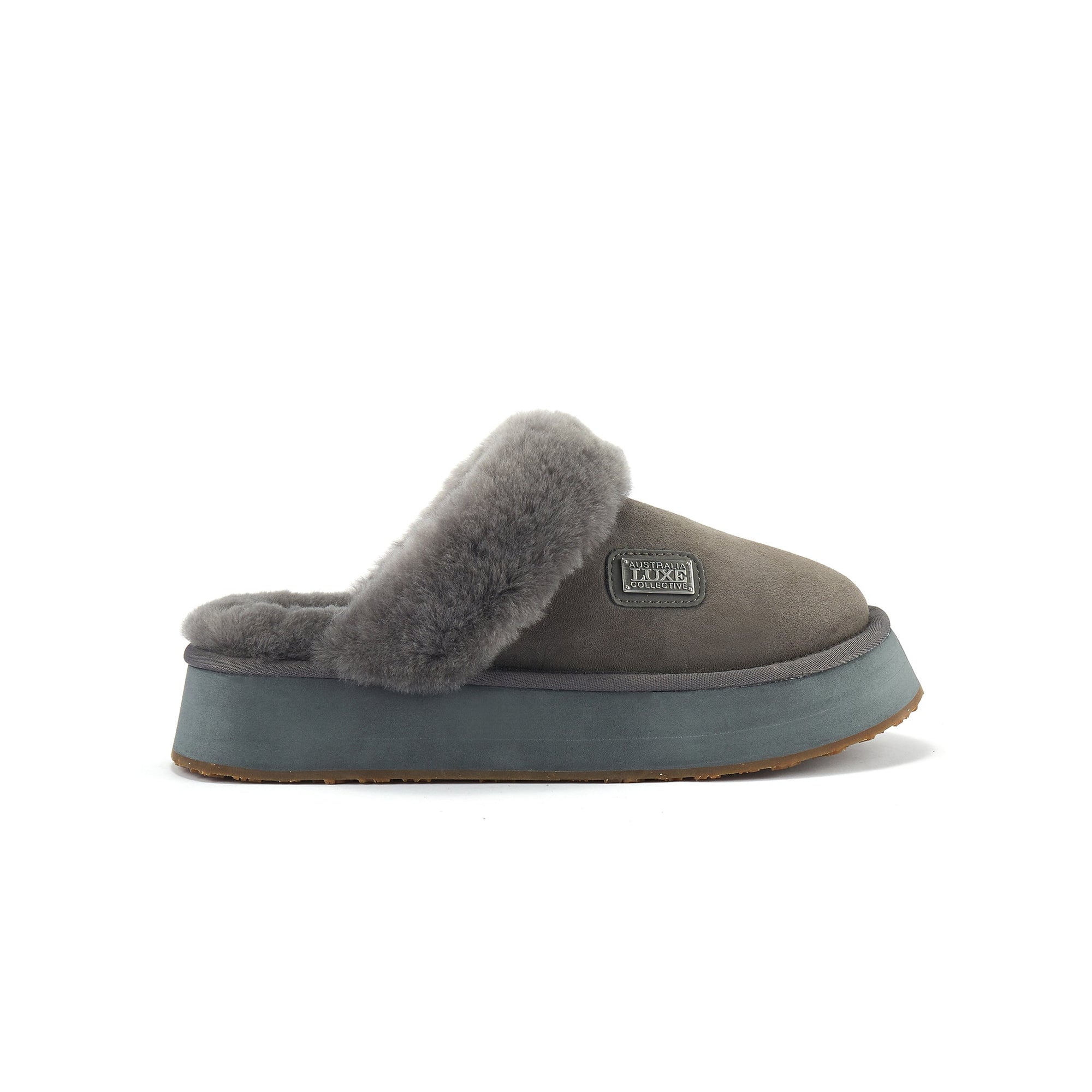 MULE PLATFOAM GRAY - Australia Luxe Collective