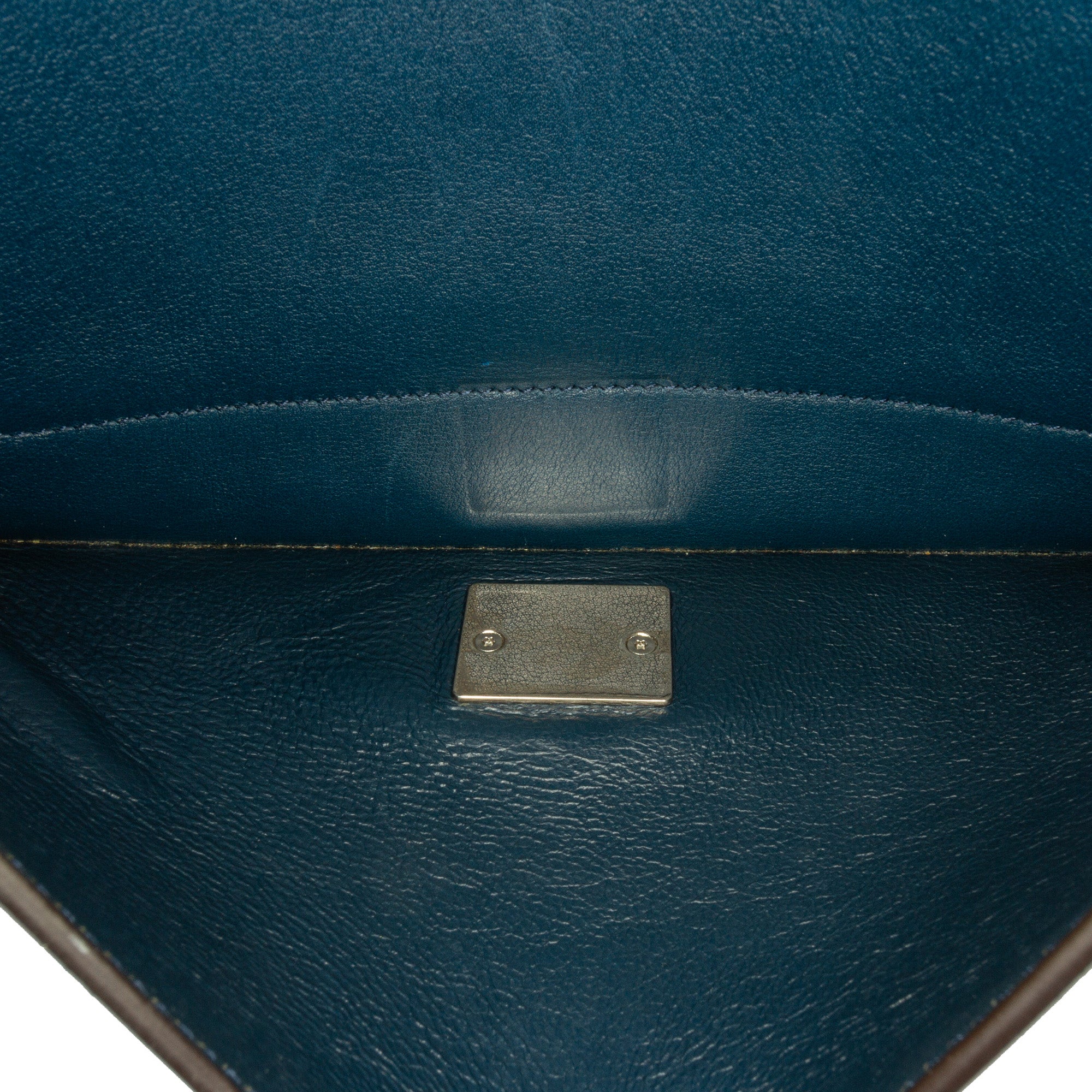 Celine | Pre-Owned Leather Frame Shoulder Bag | Red