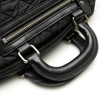 Chanel | Pre-Owned Paris New York Quilted Nylon Duffle Handbag | Black