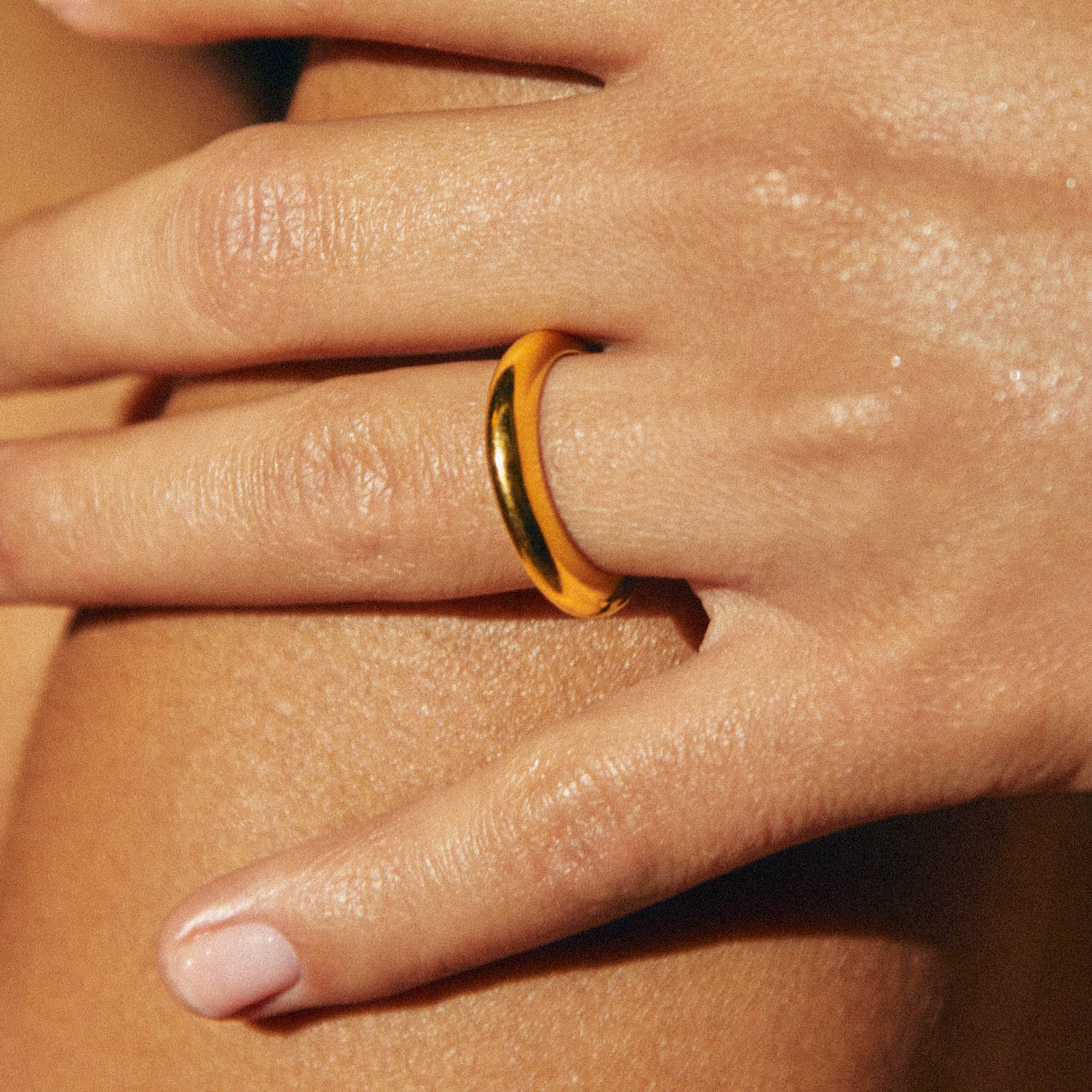 Cassini Ring - High Polish | 18K Gold Plated