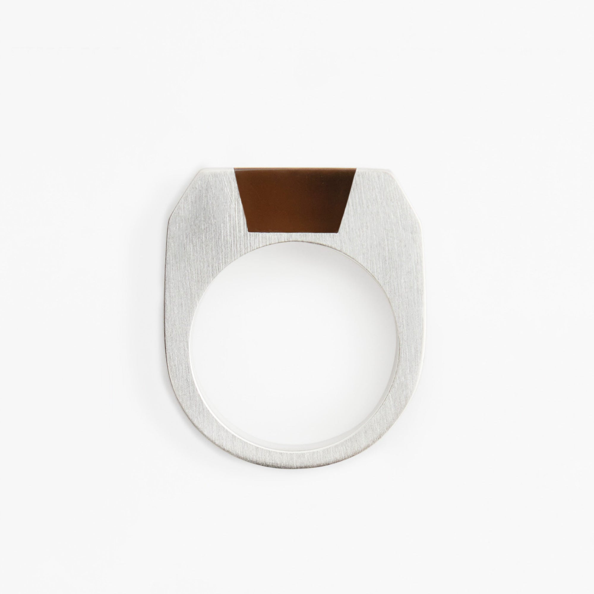 Syd Ring | Silver | Smokey Quartz