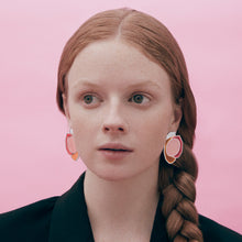 Foliate Earrings | Silver | Multicolor