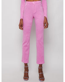 Maisie Wilen | Women | Terry Mocku tary Jeans | Pink