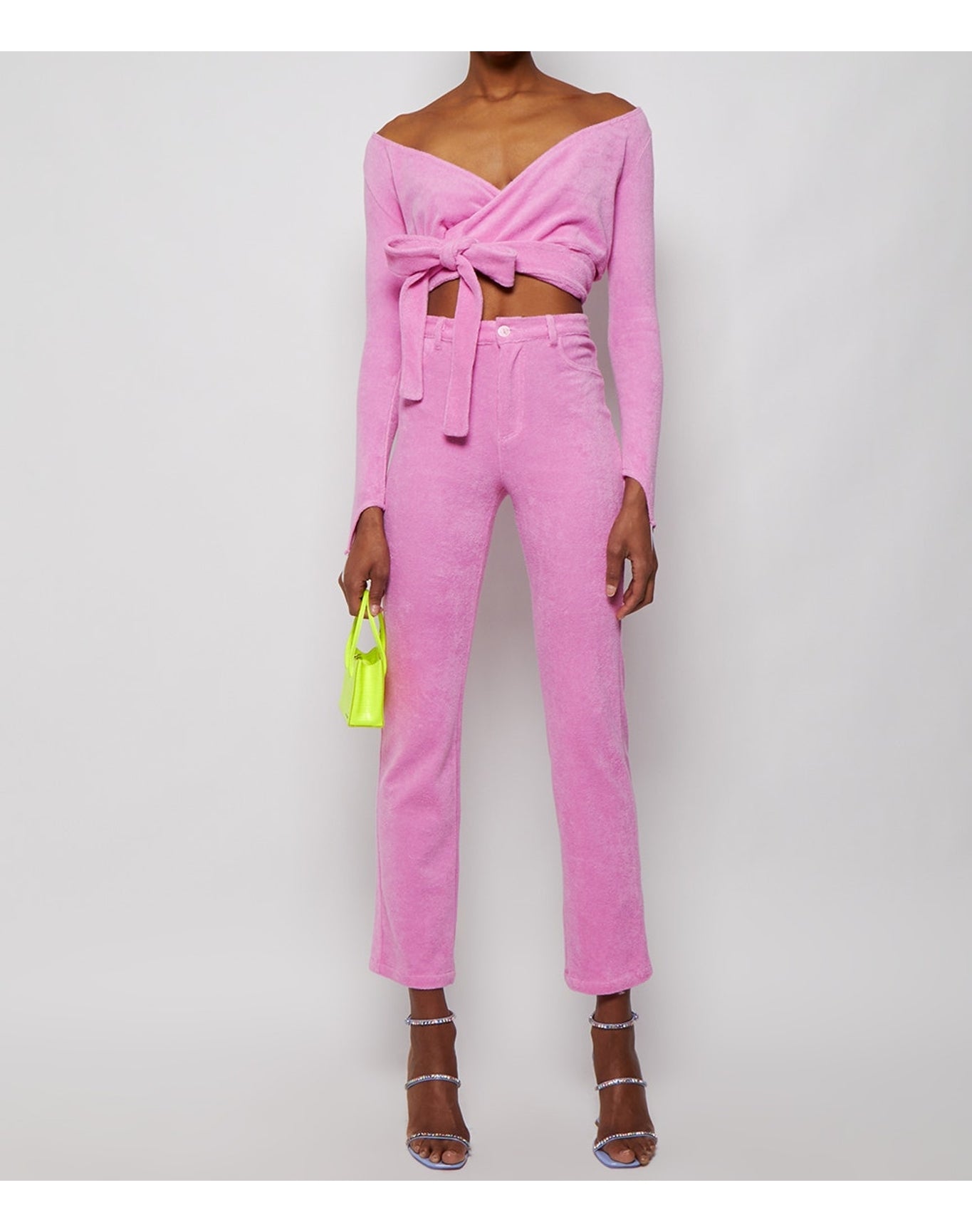 Maisie Wilen | Women | Terry Mocku tary Jeans | Pink