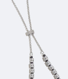 Manon Slider Necklace in Jet - Loren Hope