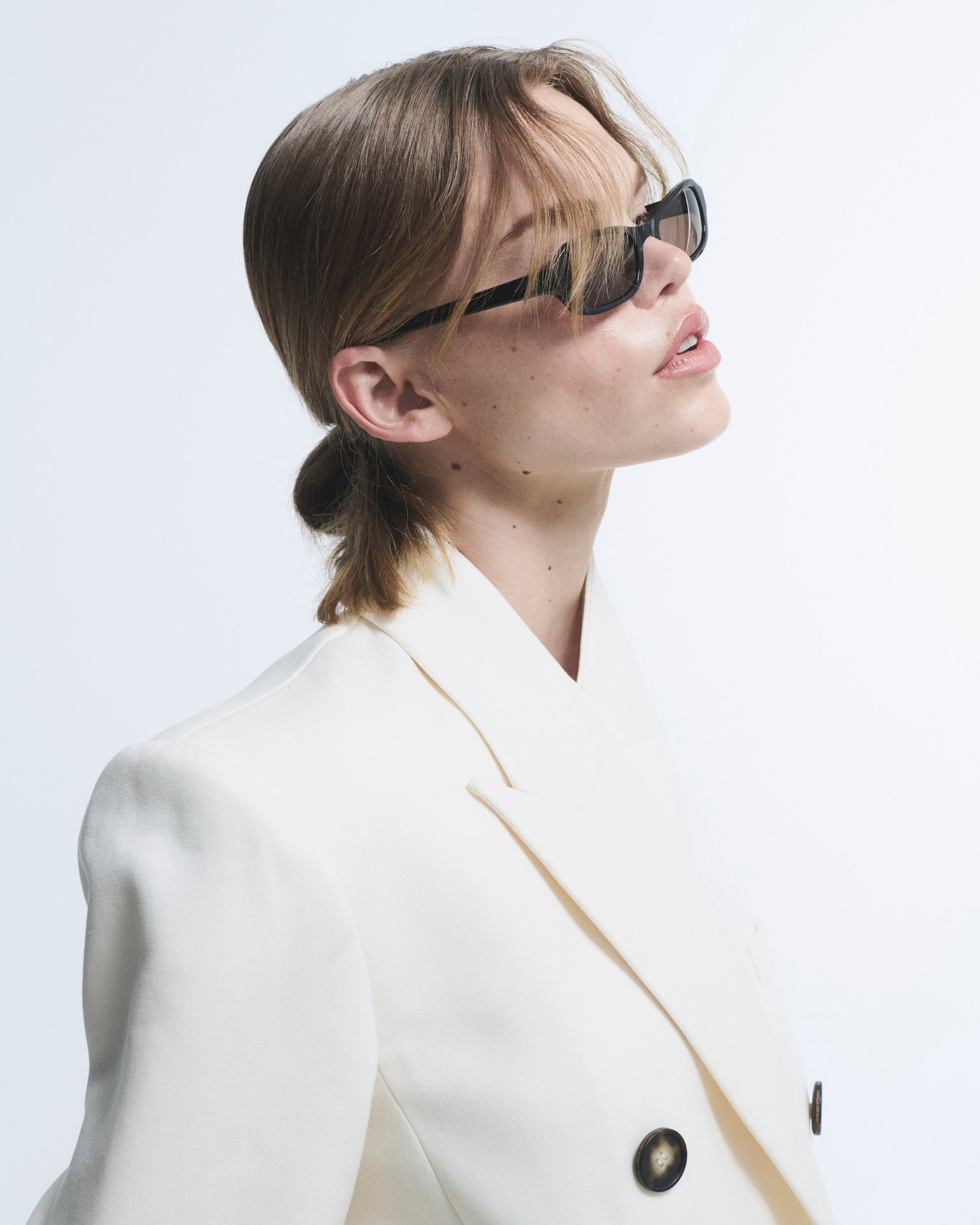 Margaux Glasses | Glossy Black