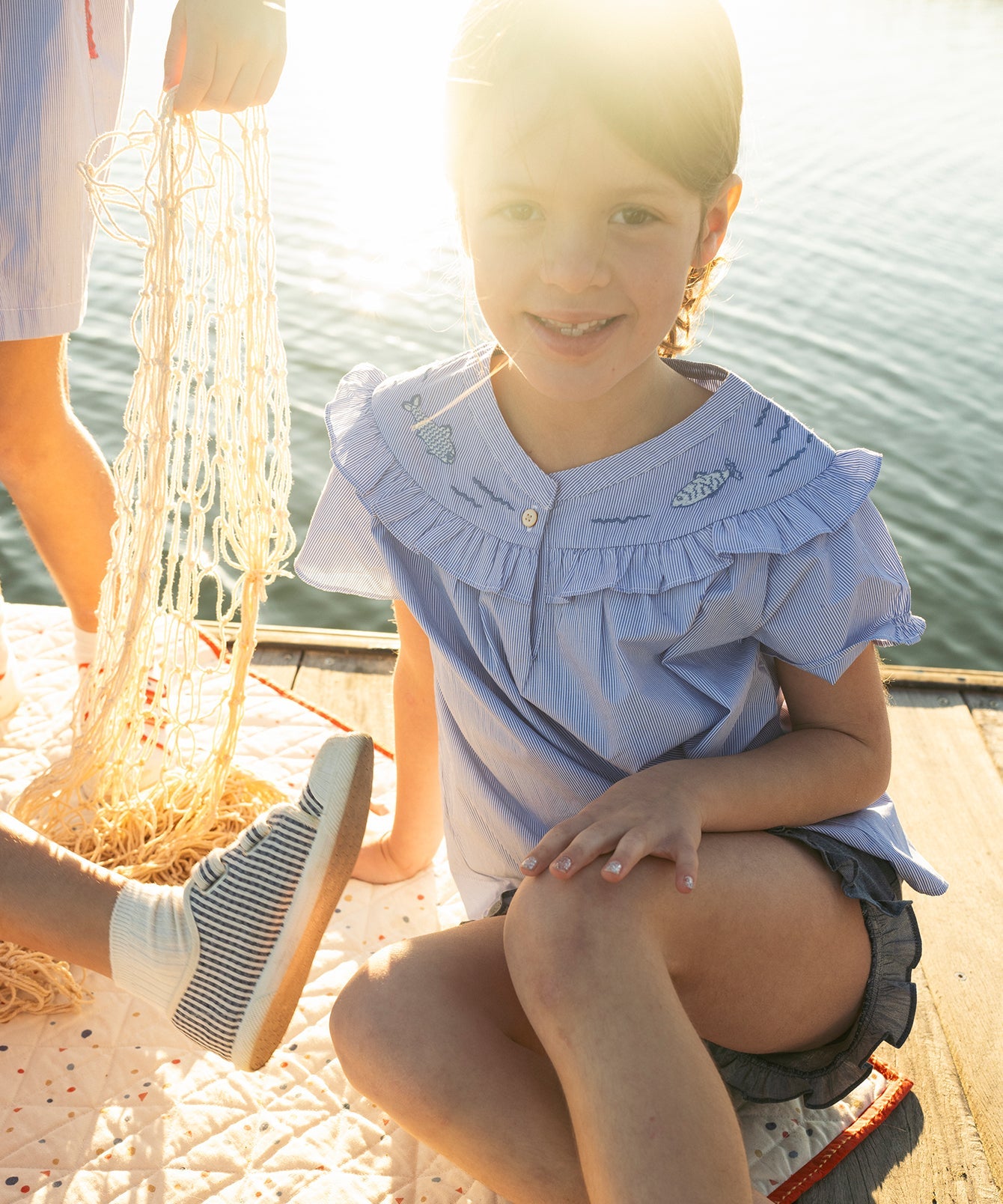 Girls | Margo Blouse | Blue