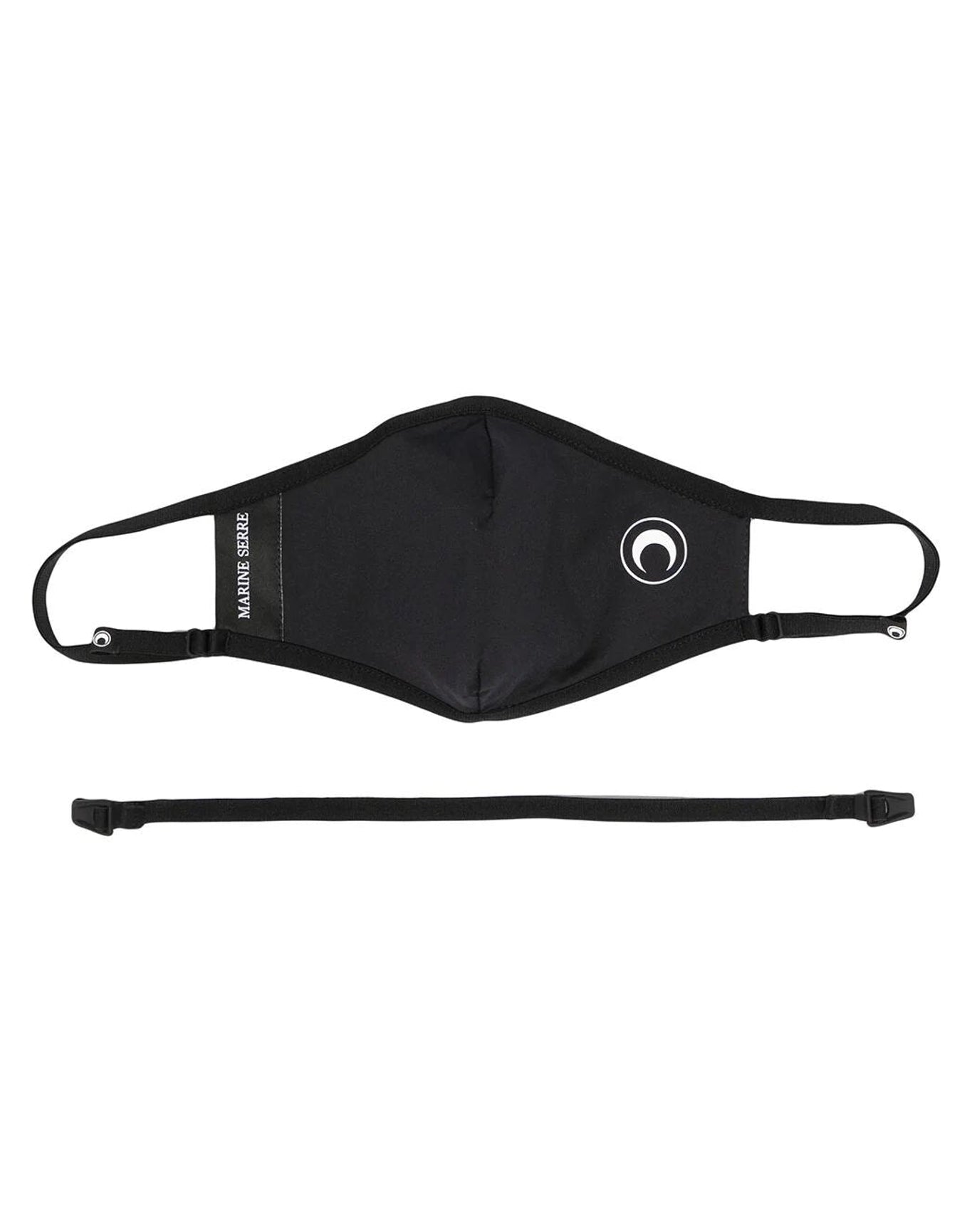 Marine Serre | Women | Crescent Moon Face Mask | Black