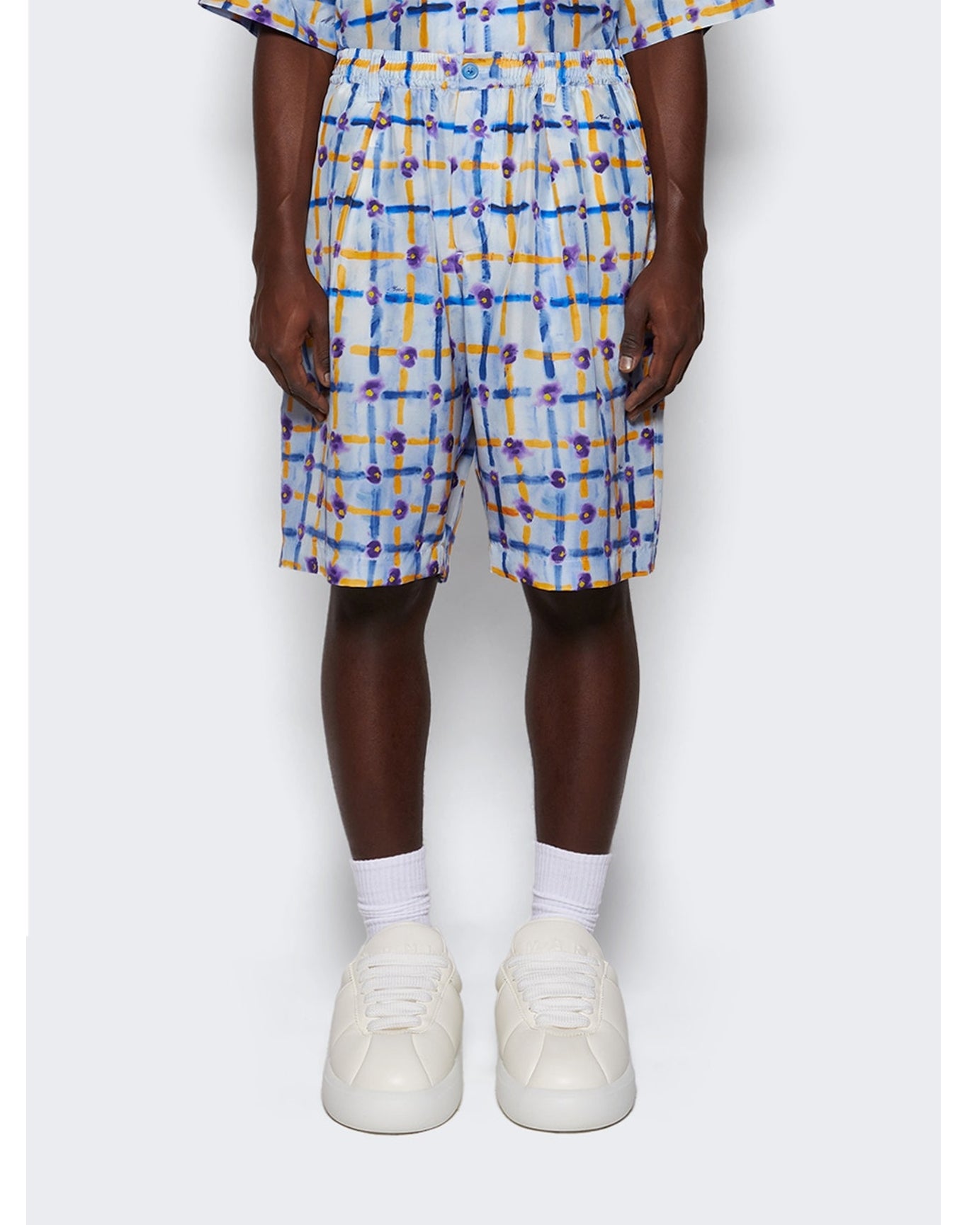 Marni | Men | Saraband Shorts | Light Blue