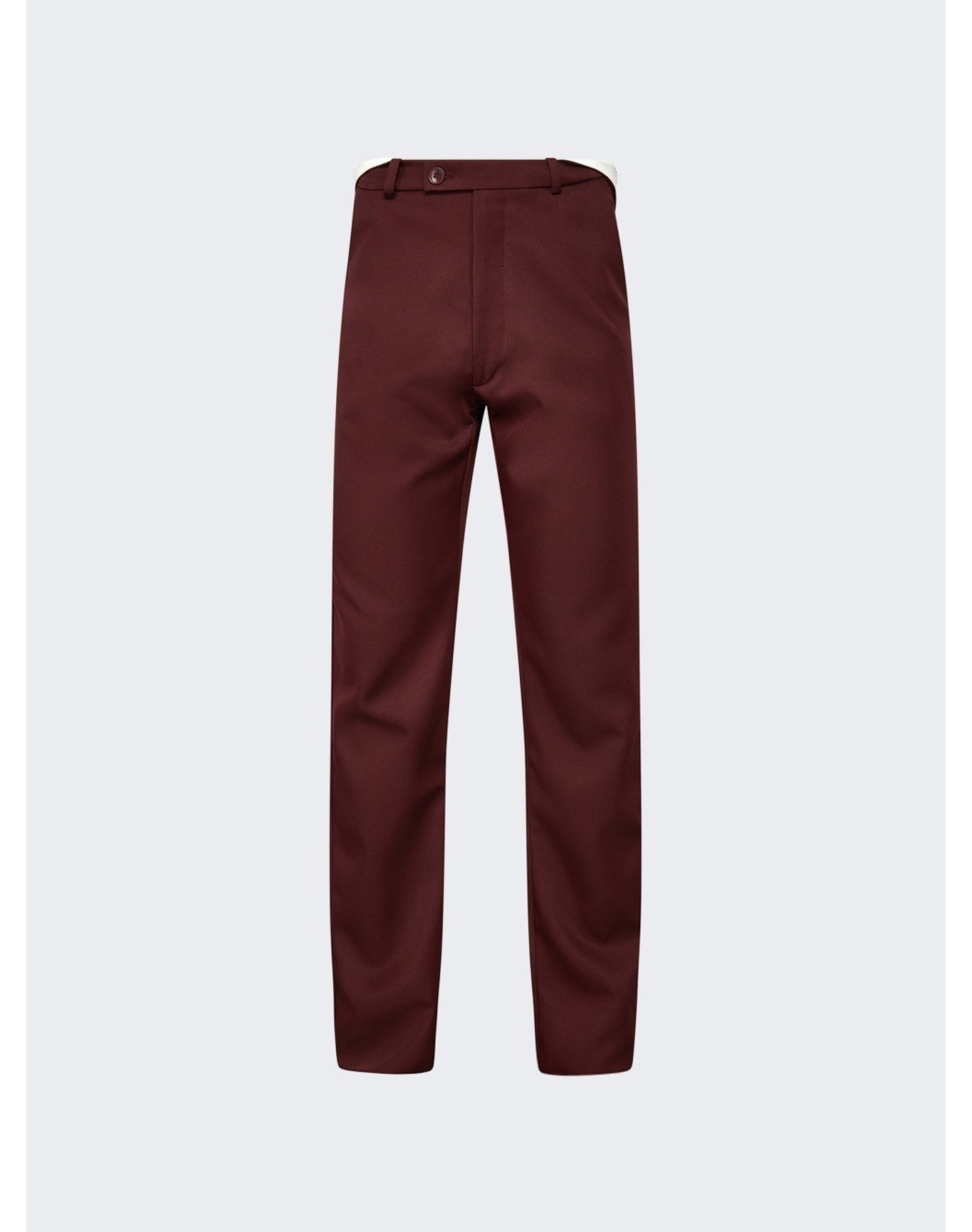 Martine Rose | Men | Rolled Tailored Pants | Burgundy