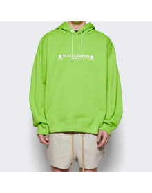 Mastermind World | Men | Logo Skull Hoodie | Lime Green