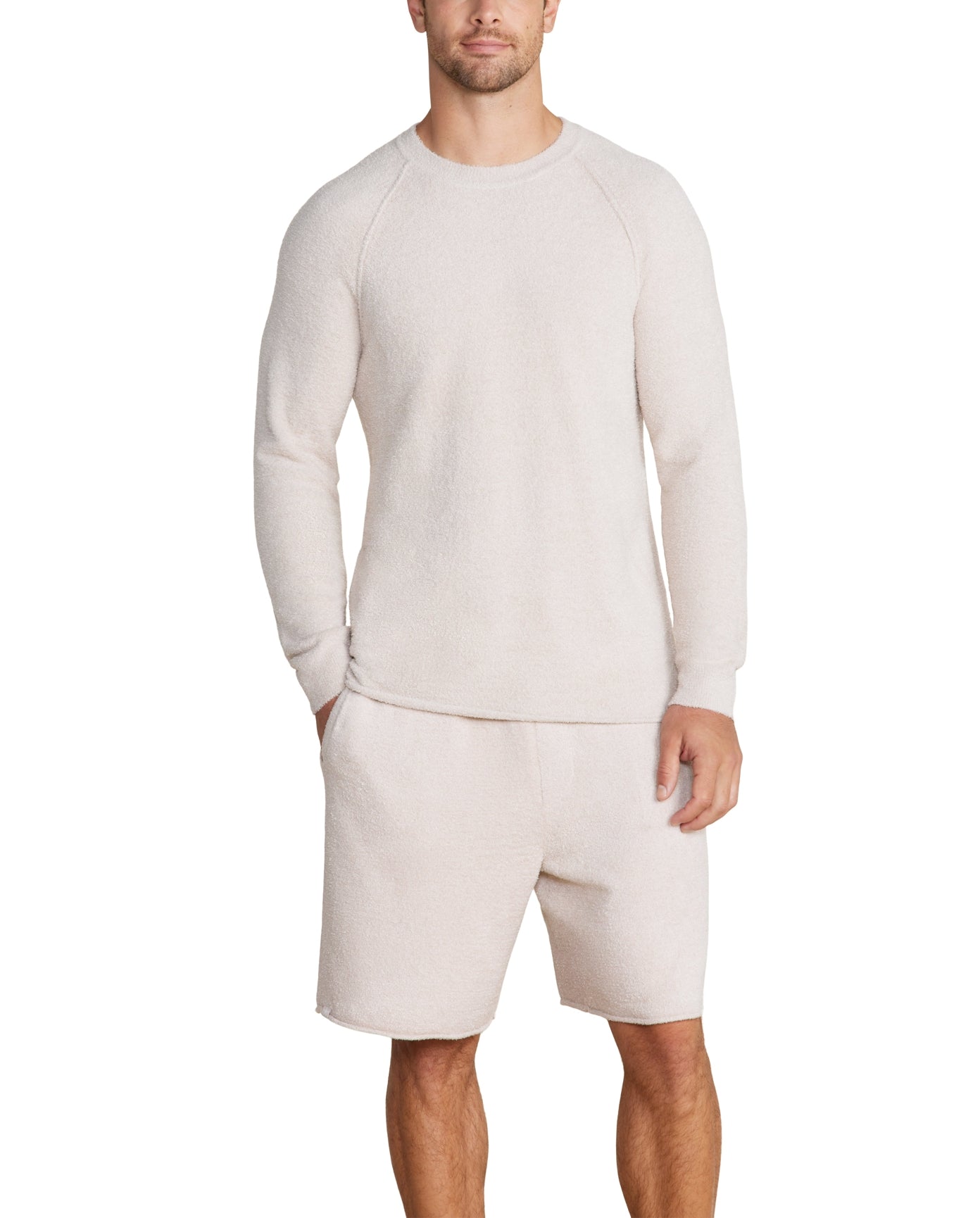 Men | Cozychic Lite Raglan Pullover | Stone