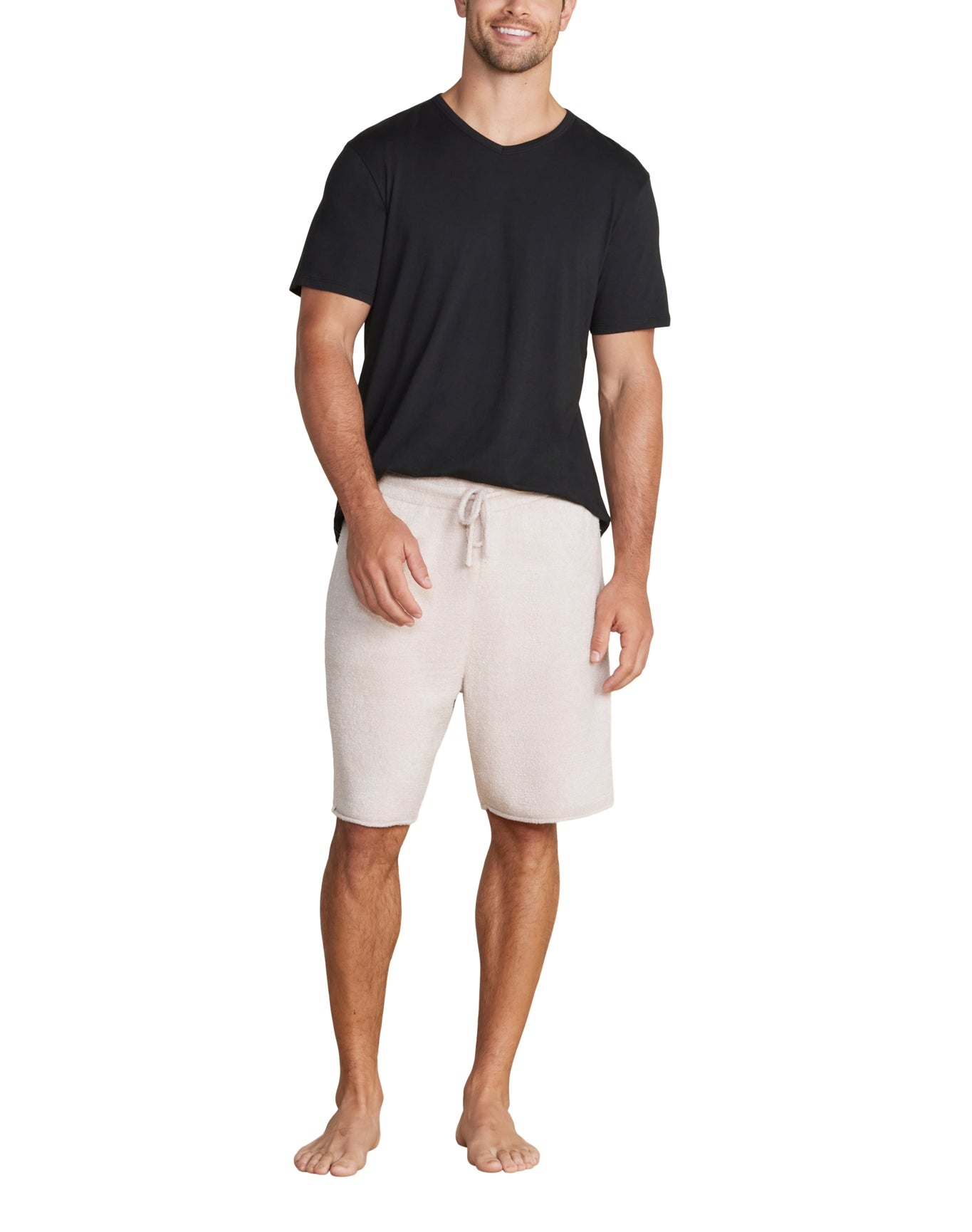 Men | Cozychic Lite Rolled Edge Shorts | Stone